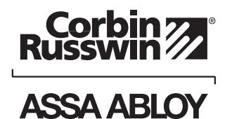 Corbin Russwin MP6600 Series Multi-Point Locks Installation Instructions_FM523 image on page 8