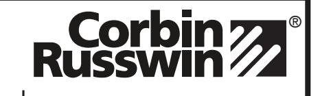 Corbin Russwin MP9800 Series Multi-Point Locks Fail Safe , Fail Secure Configuration Installation Instructions_FM499 image on