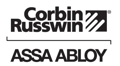Corbin Russwin Mortise Lock Inspire Roseless Trim Installation Instructions image on page 1