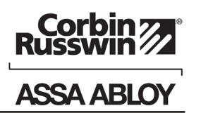 Corbin Russwin Mortise Lock Inspire Roseless Trim Installation Instructions image on page 2