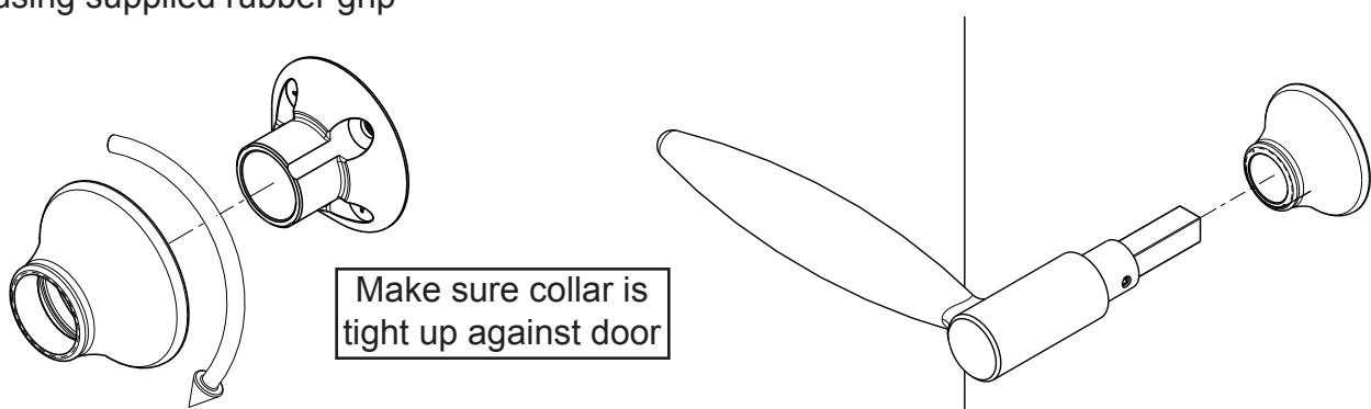 Corbin Russwin Mortise Lock Inspire Roseless Trim Installation Instructions image on page 6
