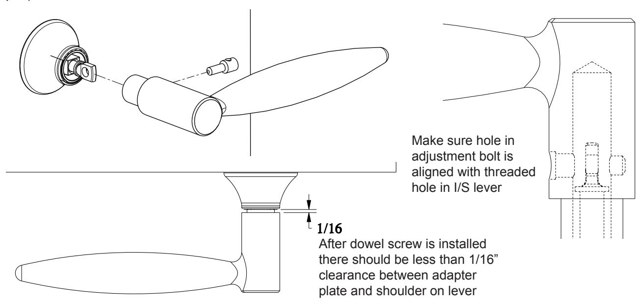 Corbin Russwin Mortise Lock Inspire Roseless Trim Installation Instructions image on page 9