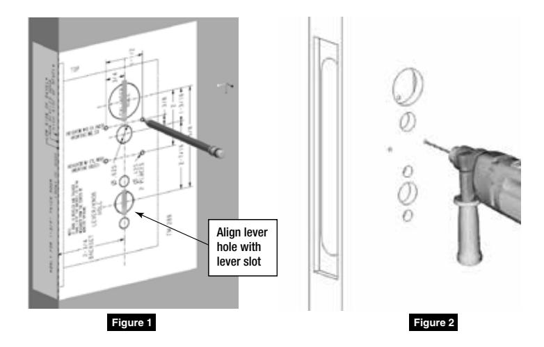 Corbin Russwin Mortise Lock Occupancy Indicators With Cylinder Installation Instructions image on page 2
