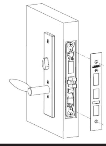 Corbin Russwin Museo Designer Trim for ML2000 Series Mortise Locks Installation Instructions_FM601 image on page 12