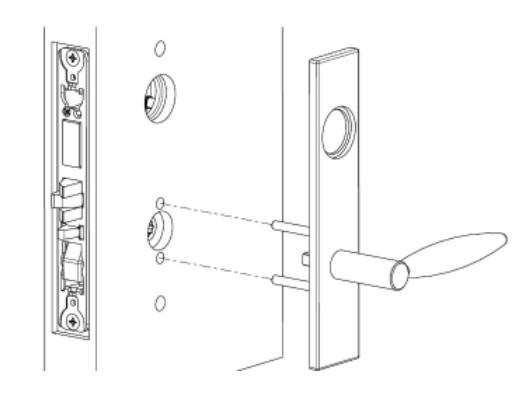Corbin Russwin Museo Designer Trim for ML2000 Series Mortise Locks Installation Instructions_FM601 image on page 8