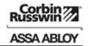 Corbin Russwin Museo Mortise Lock Installation Instructions image on page 7