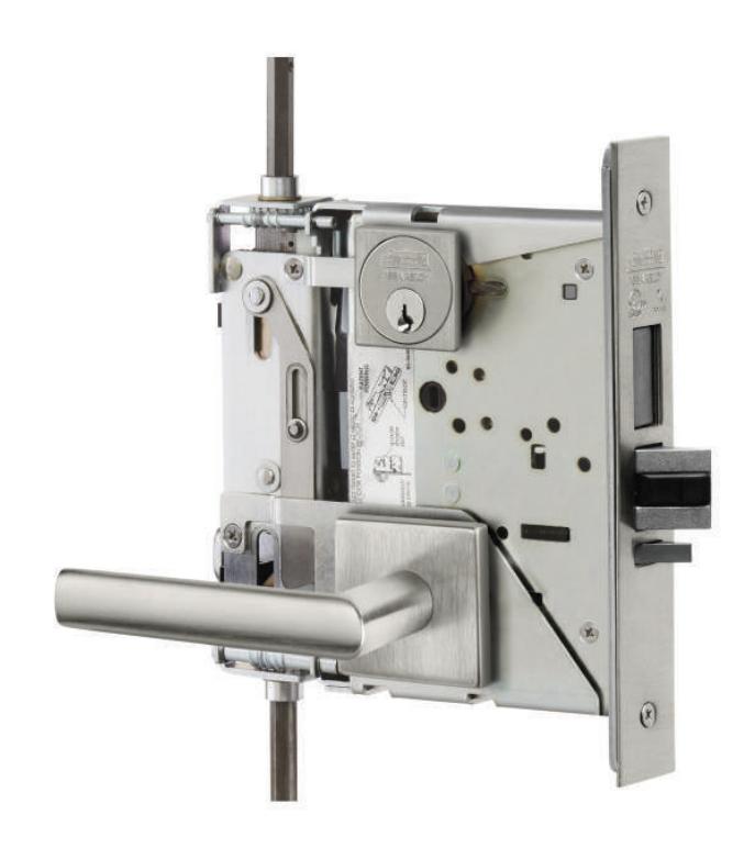 Corbin Russwin Muso Levers for BL6600 and FE6600 Series Multi-Point Locks Installation Instructions_FM469 image on page 1