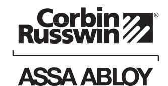 Corbin Russwin Muso Levers for BL6600 and FE6600 Series Multi-Point Locks Installation Instructions_FM469 image on page 6