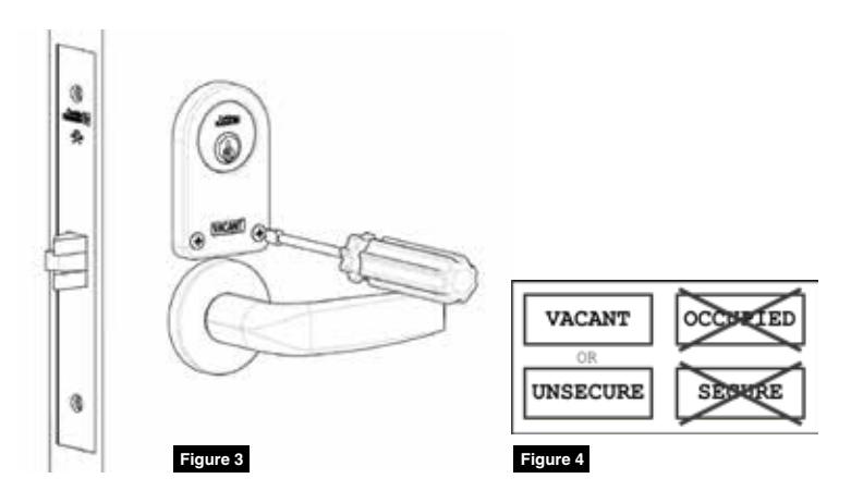 Corbin Russwin Occupancy Indicators for ML2000 Series Mortise Locks with Cylinder Installation Instructions_FM299 image on pa
