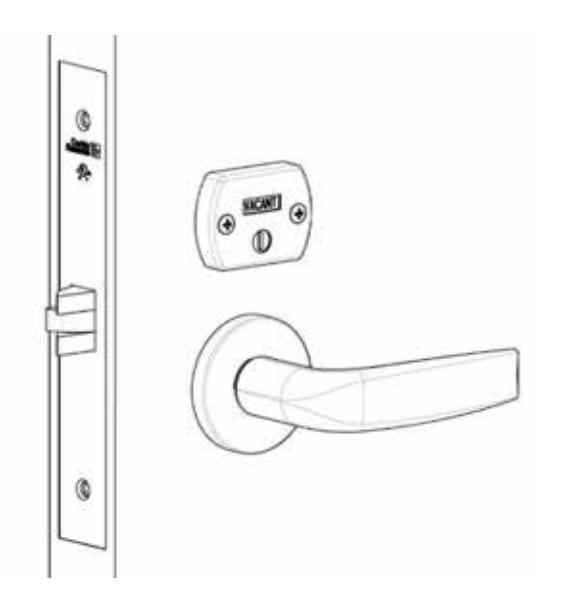 Corbin Russwin Occupancy Indicators for ML2000 Series Mortise Locks without Cylinder Installation Instructions_FM289 image on