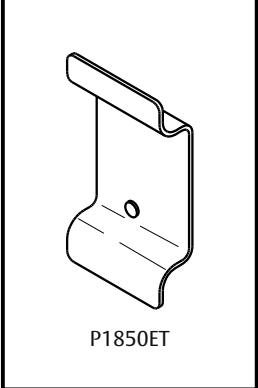 Corbin Russwin P1850ET Trim for ED2000 Series Wide Stile Rim, CVR, SVR Wood Door Template_T31273 image on page 1