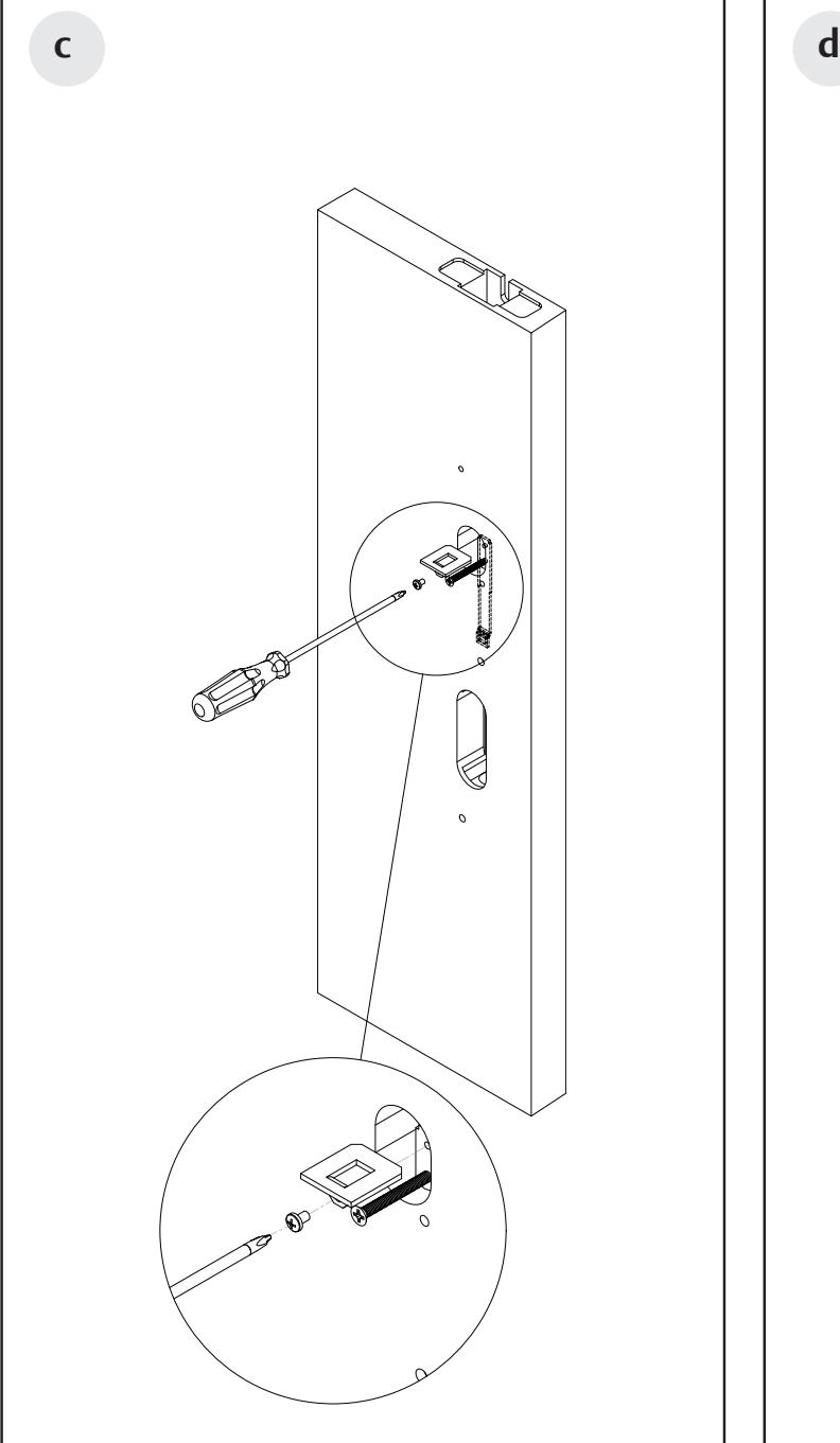 Corbin Russwin PED159, PED155, PED159WD, and PED155WD Auxiliary Control for PED4800, PED5800 Narrow and Wide Sti…_FM586 diagr