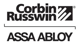 Corbin Russwin PED159, PED155, PED159WD, and PED155WD Auxiliary Control for PED4800, PED5800 Narrow and Wide Sti…_FM586 image
