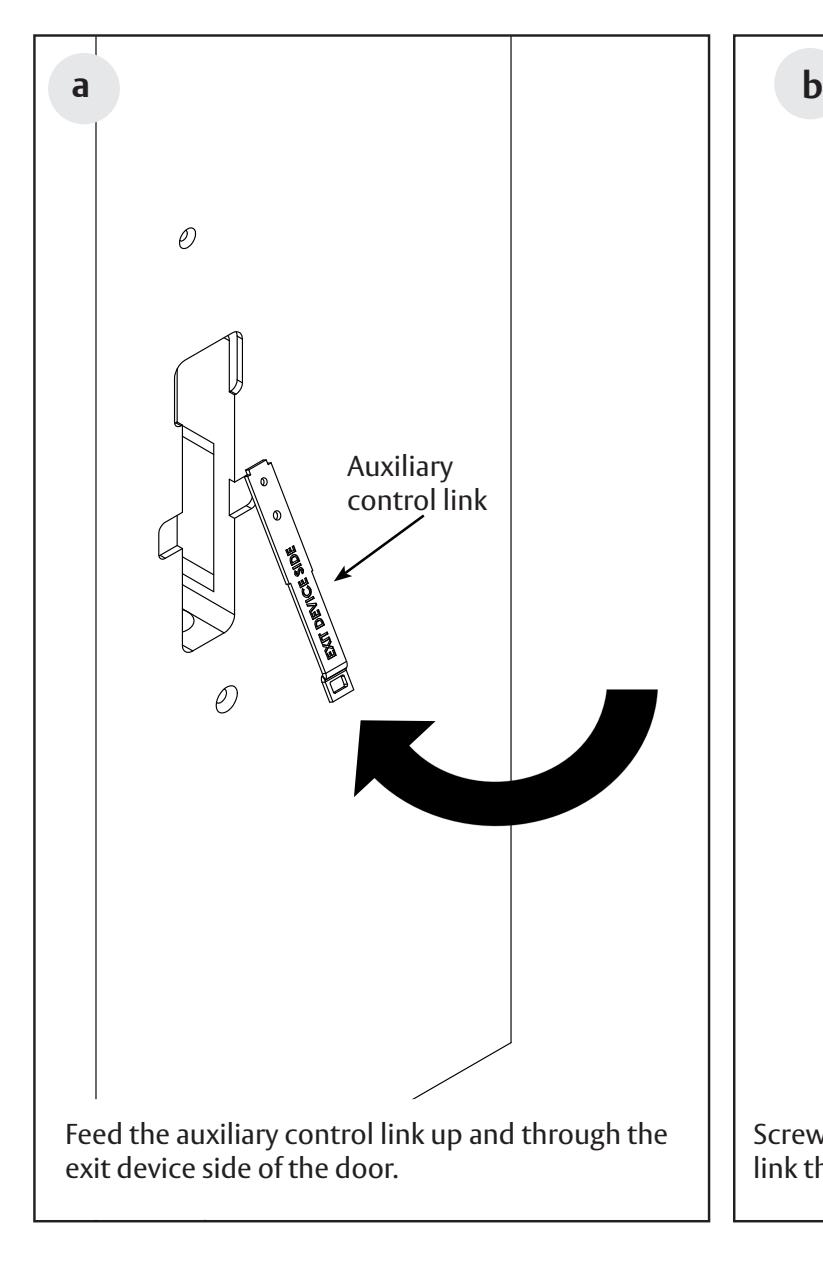 Corbin Russwin PED159, PED155, PED159WD, and PED155WD Auxiliary Control for PED4800, PED5800 Narrow and Wide Sti…_FM586 image