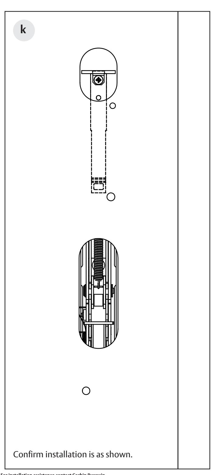 Corbin Russwin PED159, PED155, PED159WD, and PED155WD Auxiliary Control for PED4800, PED5800 Narrow and Wide Sti…_FM586 image
