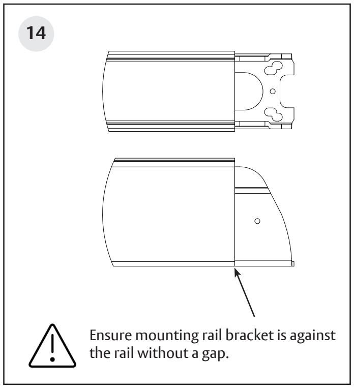 Corbin Russwin PED4000 Series PED4600(A) Narrow Stile Mortise Installation Instructions_FM579 diagram on page 11
