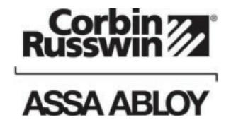 Corbin Russwin PED4000 Series PED4600(A) Narrow Stile Mortise Installation Instructions_FM579 image on page 12