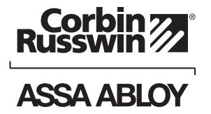 Corbin Russwin PED4000 and PED5000 Series Narrow and Wide Stile Alarmed Exit Devices M61 Option Installation Ins…_FM618 image