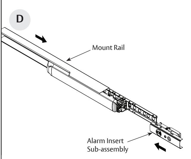 Corbin Russwin PED4000 and PED5000 Series Narrow and Wide Stile Alarmed Exit Devices M61 Option Installation Ins…_FM618 image