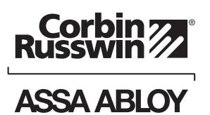 Corbin Russwin PED4000 and PED5000 Series Narrow and Wide Stile Alarmed Exit Devices M61 Option Installation Ins…_FM618 image