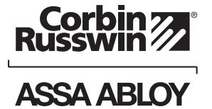 Corbin Russwin PED4000 and PED5000 Series Narrow and Wide Stile Alarmed Exit Devices M61 Option Installation Ins…_FM618 image