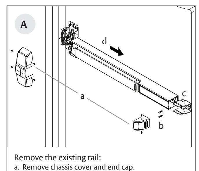 Corbin Russwin PED4000 and PED5000 Series Narrow and Wide Stile Alarmed Exit Devices M61 Option Installation Ins…_FM618 diagr