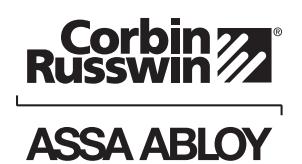 Corbin Russwin PED4000 and PED5000 Series Narrow and Wide Stile Alarmed Exit Devices M61 Option Installation Ins…_FM618 image