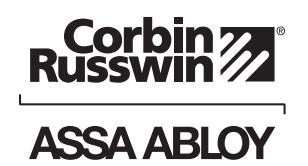 Corbin Russwin PED4000 and PED5000 Series Narrow and Wide Stile Alarmed Exit Devices M61 Option Installation Ins…_FM618 image