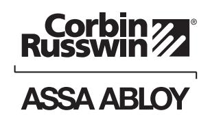 Corbin Russwin PED4000 and PED5000 Series Narrow and Wide Stile Alarmed Exit Devices M61 Option Installation Ins…_FM618 image