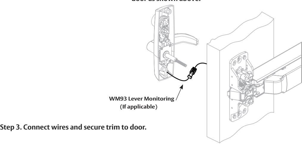Corbin Russwin PED4200, PED5200 Series Weathered Exit Devices_FM801 image on page 6