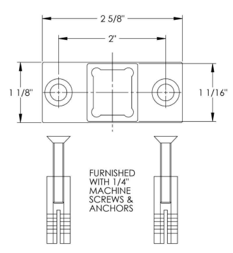 Corbin Russwin PED4800 and PED5800 and SARGENT PE8400 and PE8600 Narrow and Wide Stile CVR for Wood Door, Metal …_MEDT9 diagr