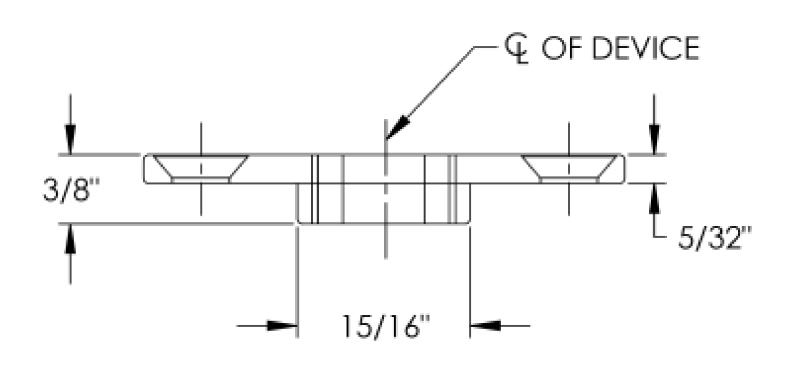 Corbin Russwin PED4800 and PED5800 and SARGENT PE8400 and PE8600 Narrow and Wide Stile CVR for Wood Door, Metal …_MEDT9 image