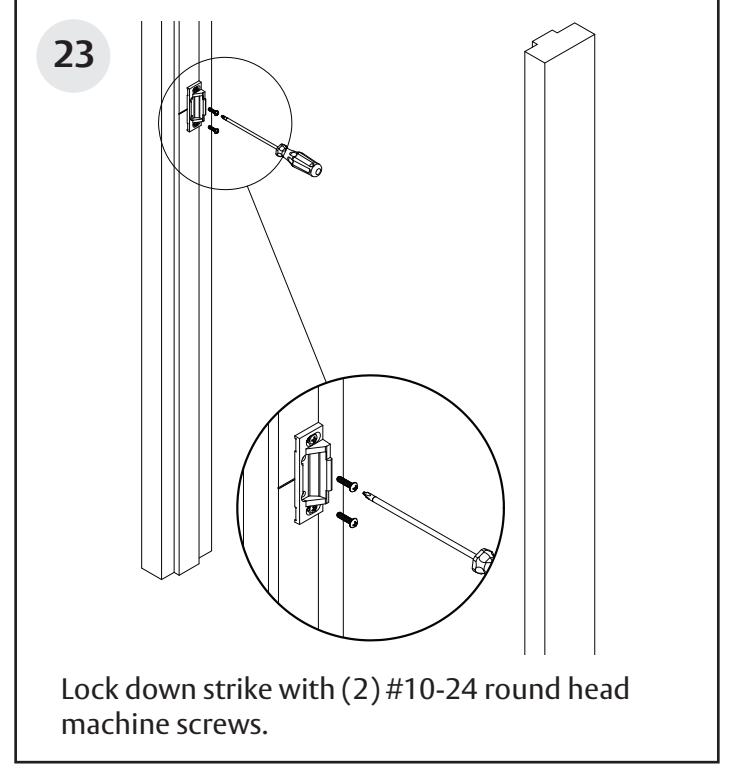 Corbin Russwin PED5000 Series PED5200(A) Wide Stile Rim 10T, 55T, 42, and 42T Functions Installation Instruction…_FM576 image
