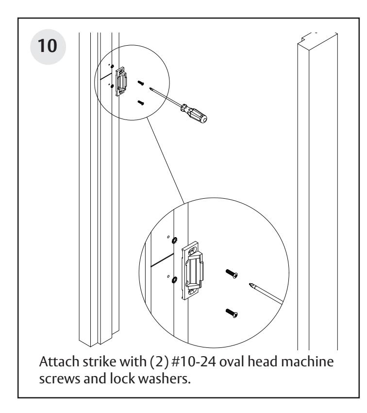 Corbin Russwin PED5000 Series PED5200(A) Wide Stile Rim 10T, 55T, 42, and 42T Functions Installation Instruction…_FM576 image