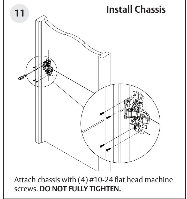 Corbin Russwin PED5000 Series PED5200(A) Wide Stile Rim 10T, 55T, 42, and 42T Functions Installation Instruction…_FM576 image