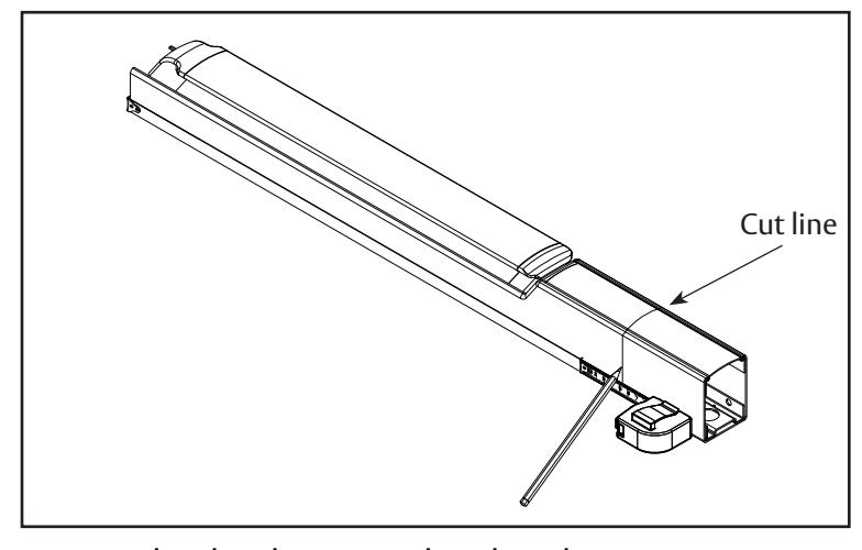Corbin Russwin PED5000 Series PED5200(A) Wide Stile Rim 10T, 55T, 42, and 42T Functions Installation Instruction…_FM576 image