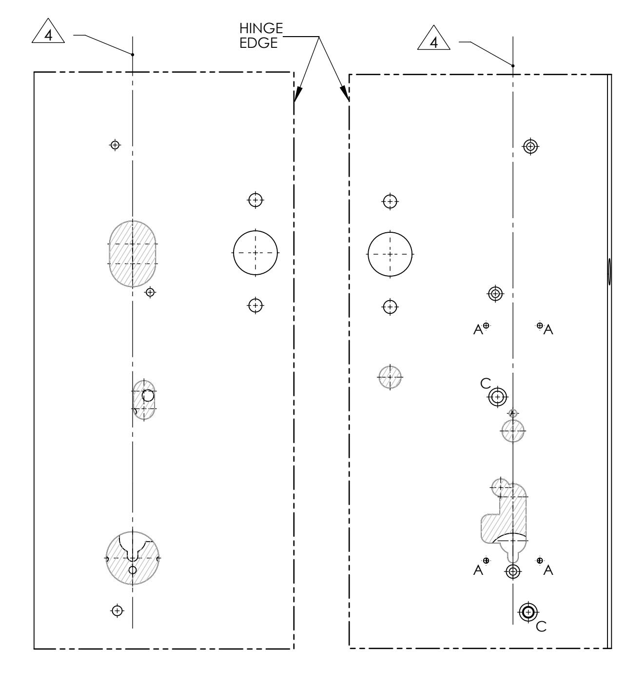 Corbin Russwin PED5800 SARGENT PE8600 Wide Stile CVR with IN100, IN120, and IN220 Series for Wood and Metal Door…_MEDT68 imag