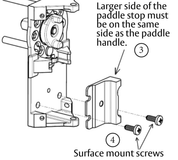 Corbin Russwin Positive Pull Stop Retrofit Kit for HPSK ML2000 and HP3000 Series Mortise and Tubular Locks Insta…_FM348 image