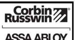 Corbin Russwin Push, Pull Paddle Trim for HP3000 Series Tubular Locks Installation Instructions_FM333 image on page 4