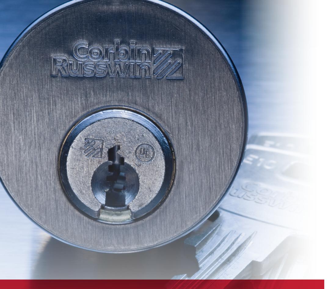 Corbin Russwin Pyramid Security and High-Security Cylinder Catalog_45420 image on page 1