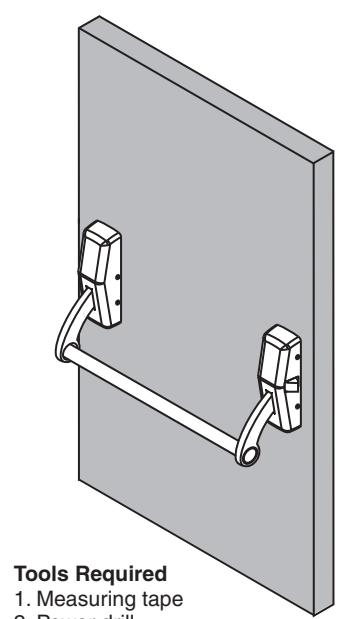 Corbin Russwin Rim Exit Device ED3200 Series Installation Instructions image on page 1