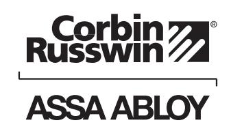 Corbin Russwin Roseless Designer Trim for TL3700 Series Tubular Locks Installation Instructions_FM341 image on page 1