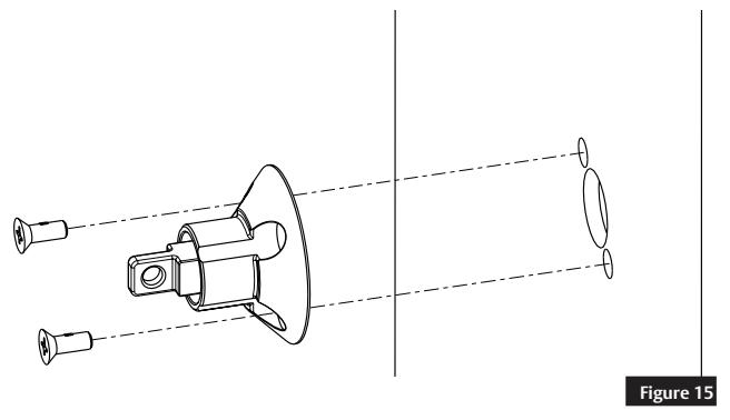 Corbin Russwin Roseless Designer Trim for TL3700 Series Tubular Locks Installation Instructions_FM341 image on page 8