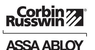 Corbin Russwin Roseless Designer Trim for TL3700 Series Tubular Locks Installation Instructions_FM341 image on page 10