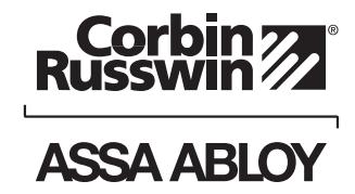 Corbin Russwin Sectional Indicator Trim and V Series Indicators for ML2000 Series Mortise Locks Installation Ins…_FM520 image