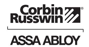 Corbin Russwin Sectional Indicator Trim and V Series Indicators for ML2000 Series Mortise Locks Installation Ins…_FM520 image