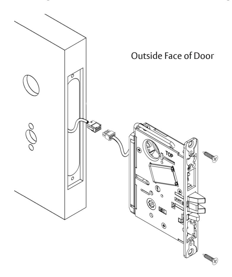 Corbin Russwin Sectional, Rose Trim for ML2000 Series Mortise Locks Motorized Electric Latch Retraction (MELR) In…_FM804 imag