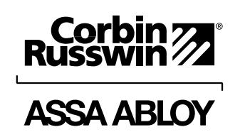 Corbin Russwin Secure Bolt ED5200S Series Installation Instructions image on page 1