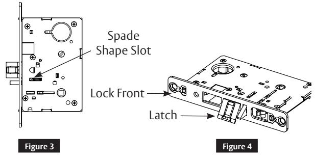 Corbin Russwin Standard Levers for BL6600 and FE6600 Series Multi-Point Locks Installation Instructions_FM468 image on page 4