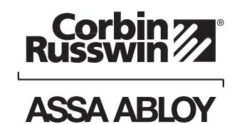 Corbin Russwin Standard Levers for BL6600 and FE6600 Series Multi-Point Locks Installation Instructions_FM468 image on page 6